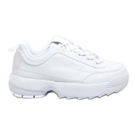 Scarpe sportive bianche alla moda DSC81-2 bianco
