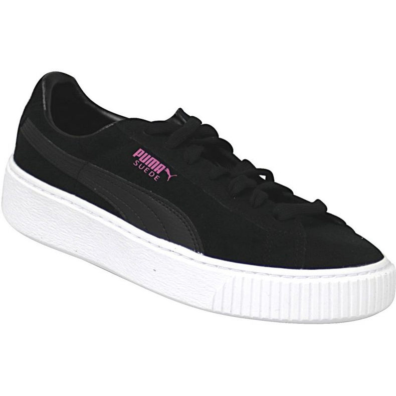 Puma Suede Platform Jr 363663 01 nero