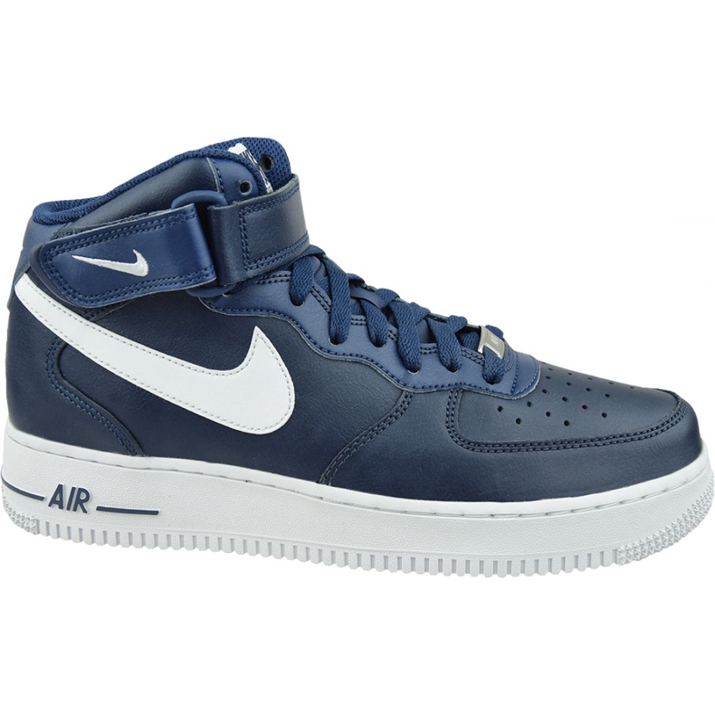 Nike Air Force 1 Mid '07 M CK4370-400 scarpe blu navy