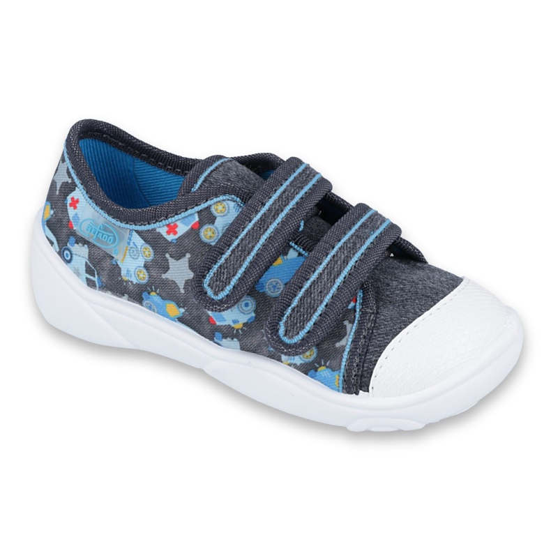 Scarpe per bambini Befado 907P104 blu grigio multicolore