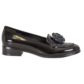 Vinceza Signori Neri Con Ornamento nero