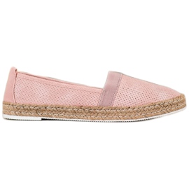 Goodin Espadrillas traforate rosa