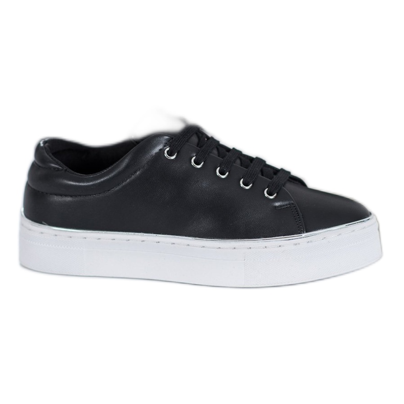 SDS Sneakers sportive sulla piattaforma nero