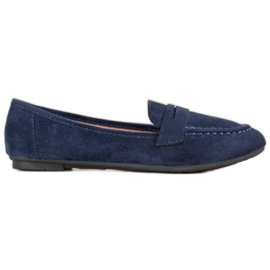 Fama Mocassini classici blu navy blu