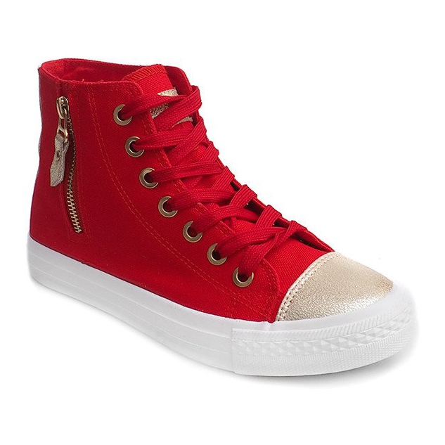 Sneakers Alte F-6 Rosse rosso