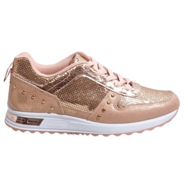 Sneakers rosa scarpe sportive X78