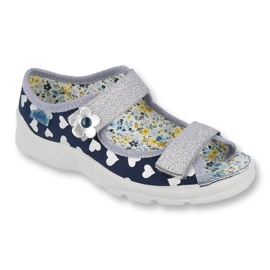 Scarpe per bambini Befado 969Y148 blu navy grigio