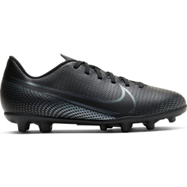 Nike Mercurial Vapor 13 Club FG / MG Jr AT8161-010 scarpe da calcio nero nero