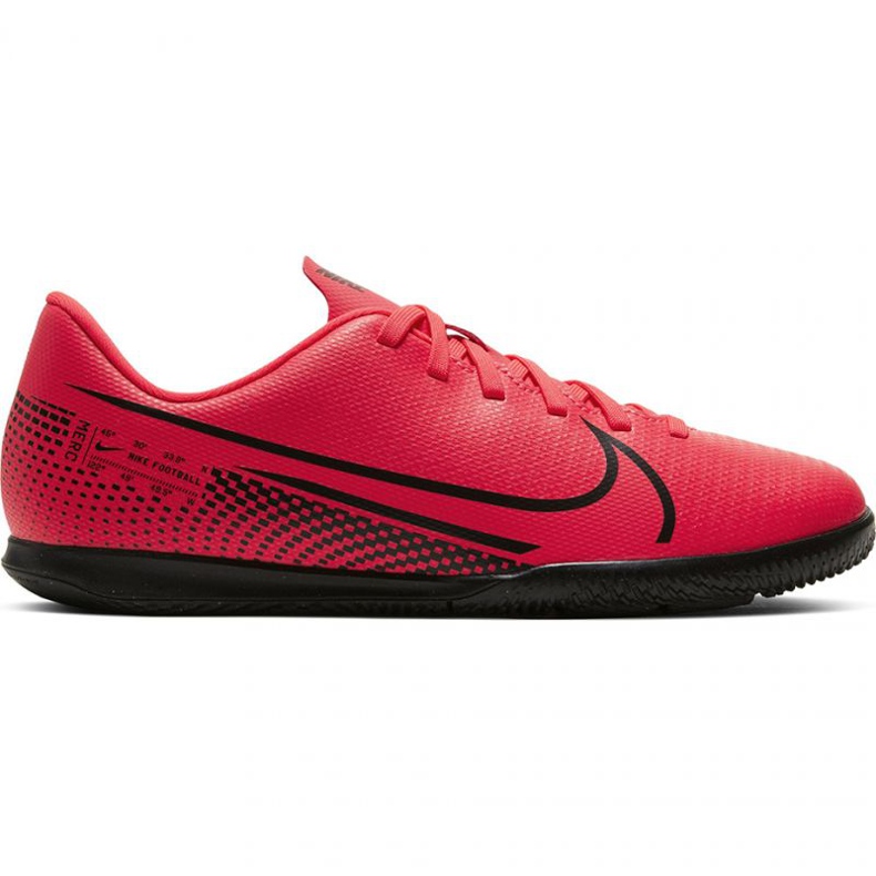 Scarpe indoor Nike Mercurial Vapor 13 Club Ic Jr AT8169-606 rosso arance e rosse