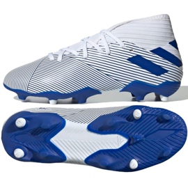 Le scarpe da calcio adidas Nemeziz 19.3 Fg Jr EG7245 grigio argento
