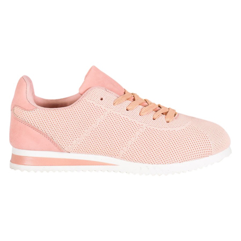 SHELOVET Scarpe allacciate sulla piattaforma arancia rosa