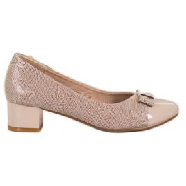 Décolleté Con Fiocco VINCEZA marrone
