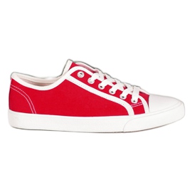 SHELOVET Scarpe da ginnastica rosse rosso