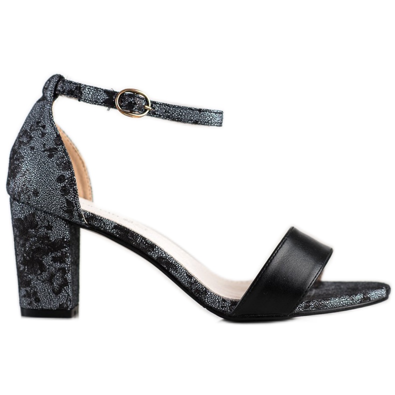 Goodin Sandali alla moda con pizzo nero