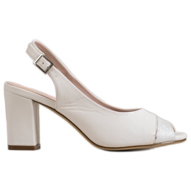 Sergio Leone Sandali aperti bianco