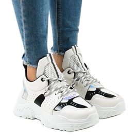 Sneakers sportive bianche K-505 bianca
