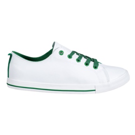 SHELOVET Scarpe da ginnastica comode bianca