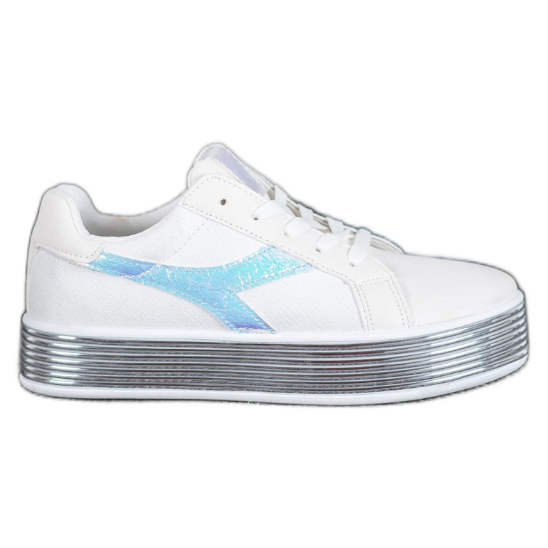 Ideal Shoes X-9758w bianca