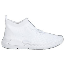 SDS Scarpe sportive slip-on bianca
