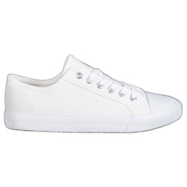 SHELOVET Scarpe da ginnastica bianche bianco