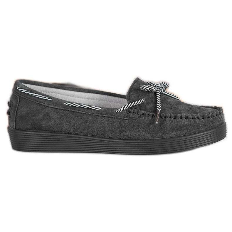 Filippo Mocassini classici in pelle nero