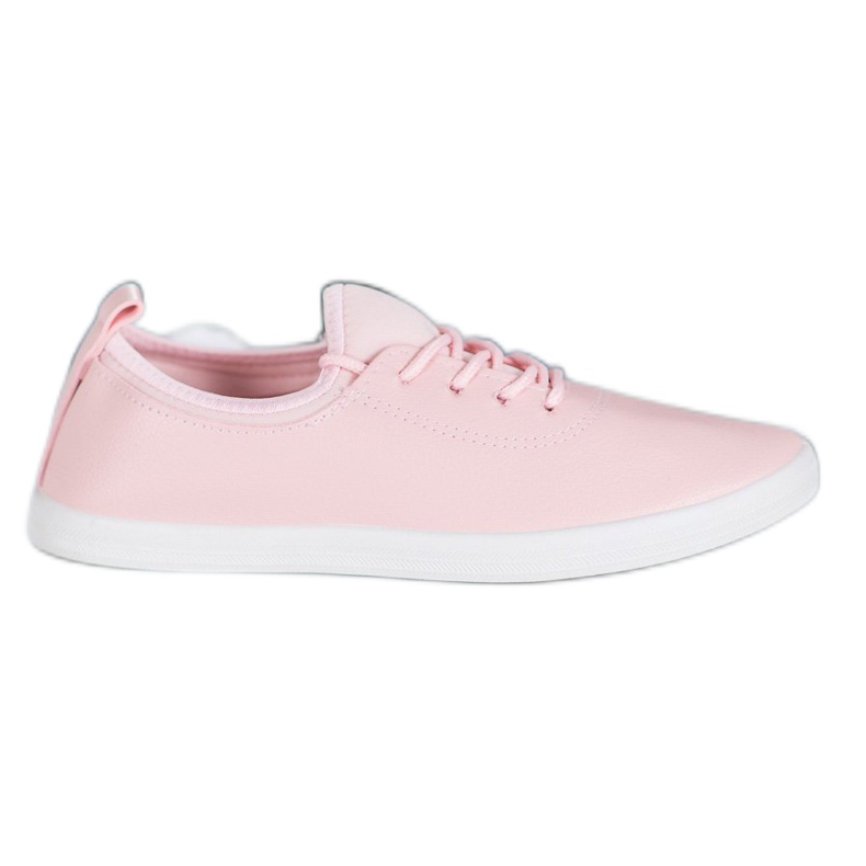 SHELOVET Sneakers Leggere Con Ecopelle rosa