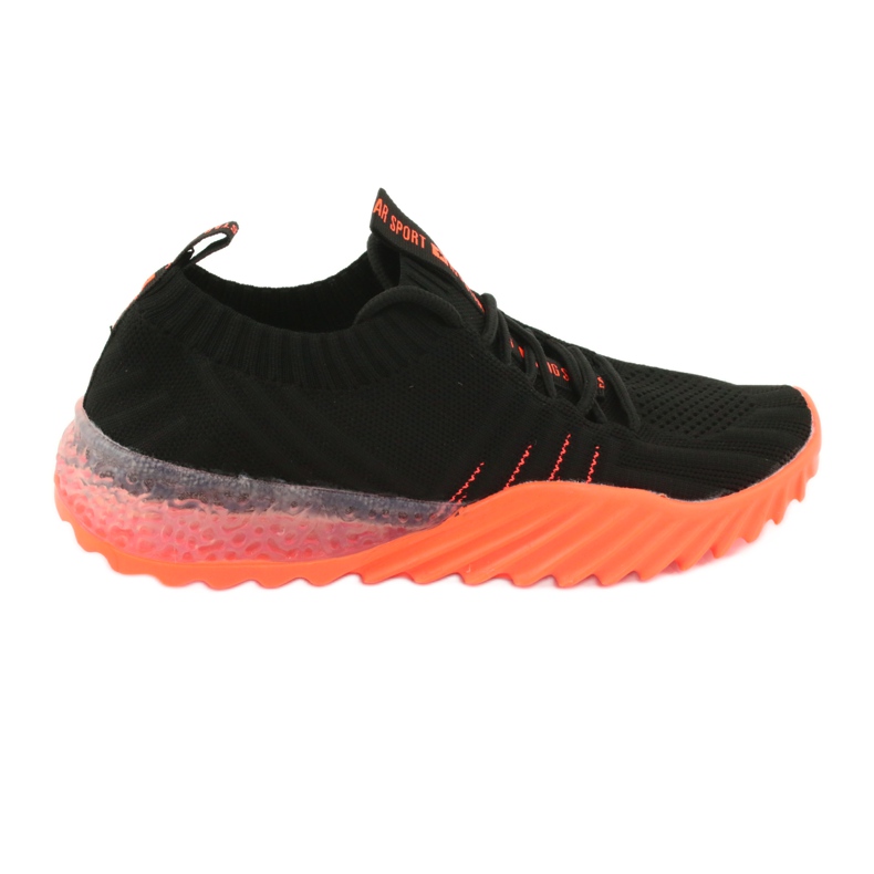 Big Star slip-on / scarpe sportive stringate FF274342 incolore nero arancia