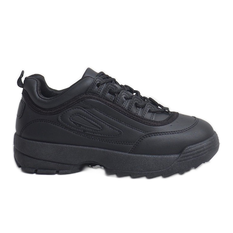 Sneakers nere per scarpe sportive D1909-2 nero