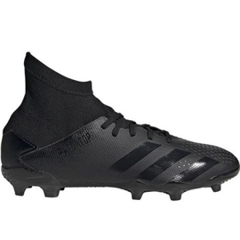Scarpe da calcio Adidas Predator 20.3 Fg Jr EF1929 nero nero