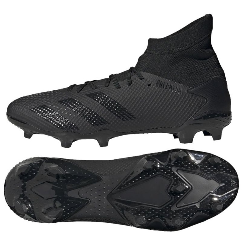 Scarpe da calcio Adidas Predator 20.3 Fg M EF1634 nero nero