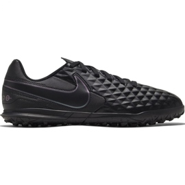 Nike Tiempo Legend 8 Club Tf Jr AT5883-010 scarpe da calcio nero nero