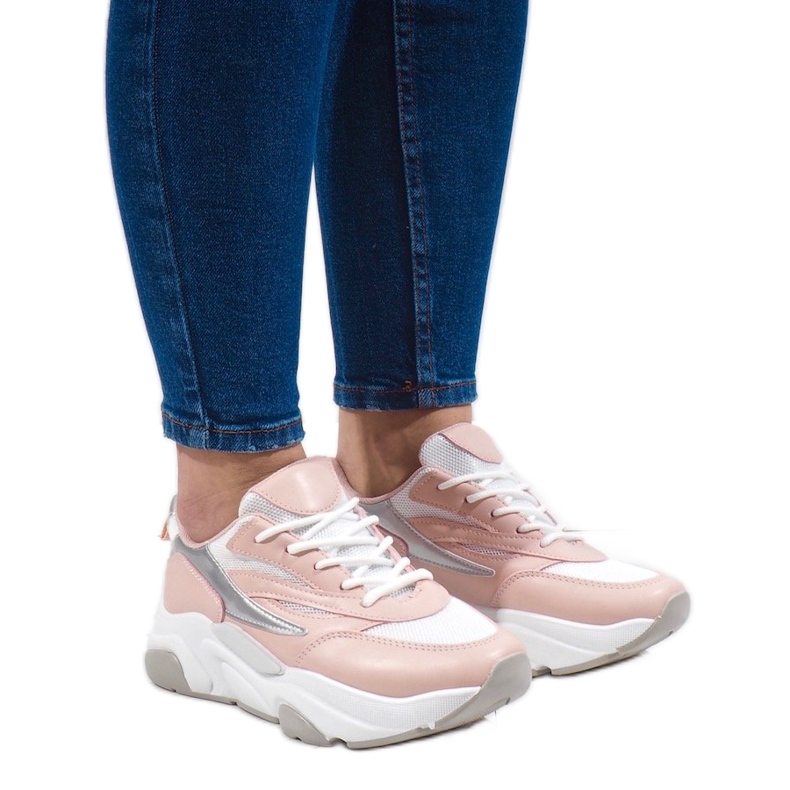 Sneakers sportive rosa SX001-11