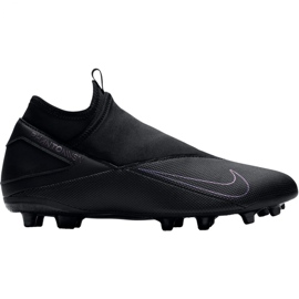 Nike Phantom Vsn 2 Club DF / MG M CD4159-010 scarpe da calcio nero nero
