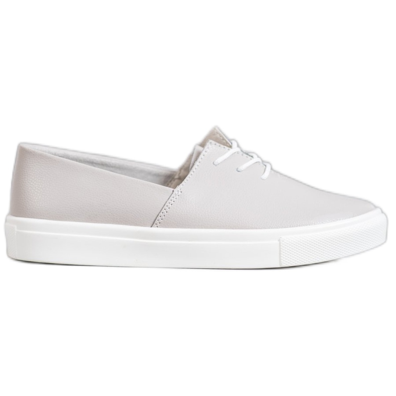 Filippo Sneakers in pelle alla moda grigio