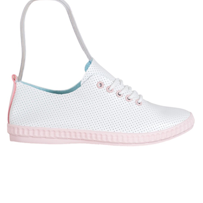 SHELOVET Sneakers leggere traforate bianca