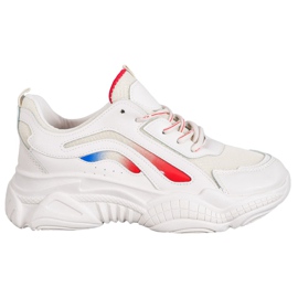 SHELOVET Scarpe da ginnastica beige alla moda