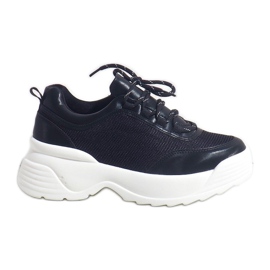 Sneakers sportive nere 7923-PS nero