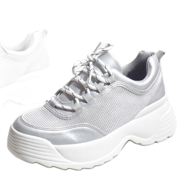 Sneakers sportive grigie 7923-PS grigio