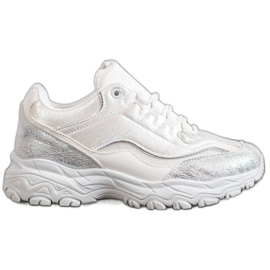 Small Swan Scarpe da ginnastica bianche alla moda bianca