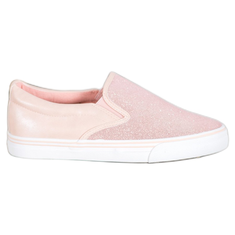 Yes Mile Scarpe da ginnastica rosa slip-on