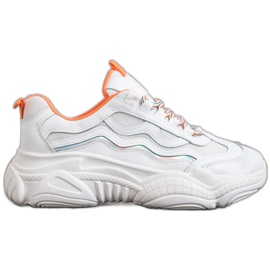 SHELOVET Scarpe Da Ginnastica Sulla Piattaforma bianco