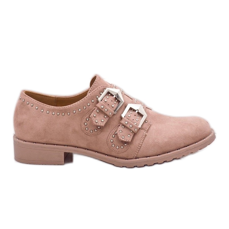 Scarpe rosa con borchie ES8500