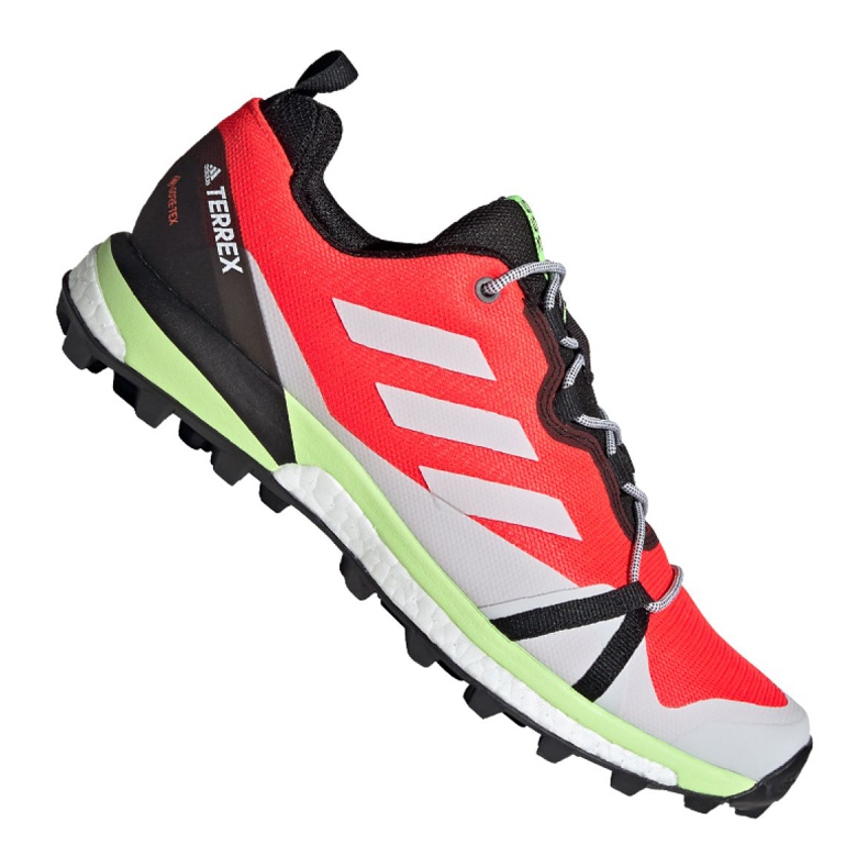 Scarpe Adidas Terrex Skychaser Lt Gtx M EH2426 rosso arancia