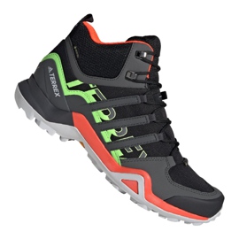 Adidas Terrex Swift R2 Mid Gtx Escursionismo M FU7603 scarpe nero multicolore