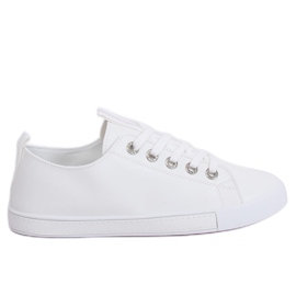 Sneakers da donna bianche 6308 White bianco