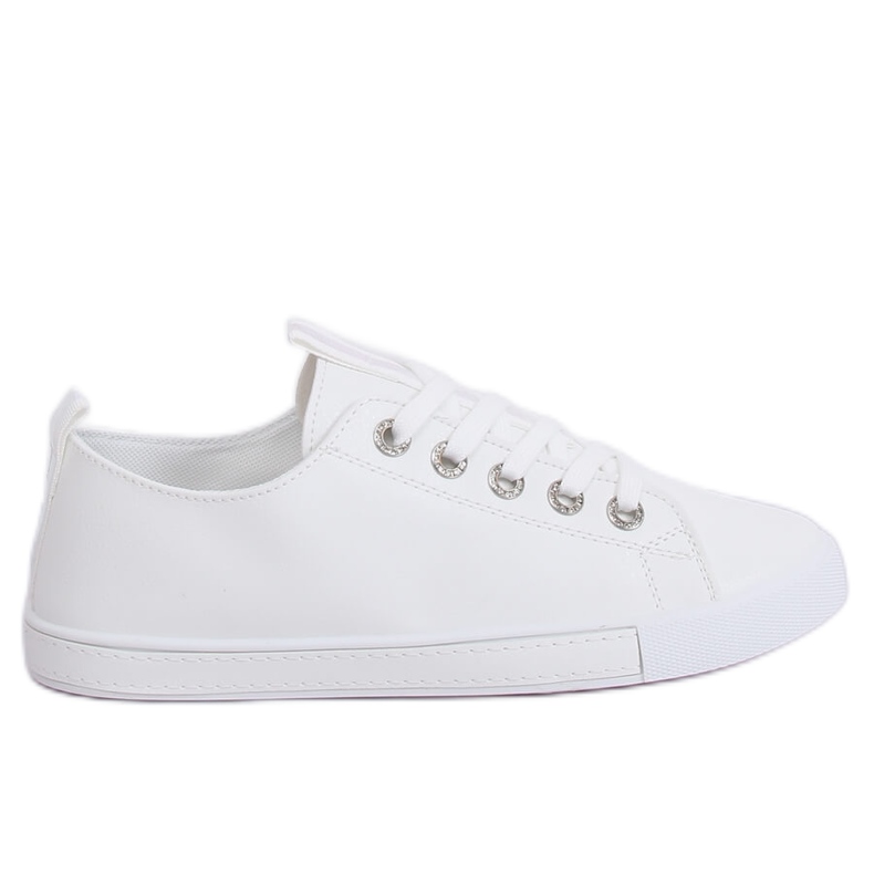 Sneakers da donna bianche 6308 White bianca