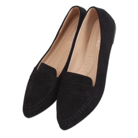 Nero Mocassini da donna CH-1M6 Nero