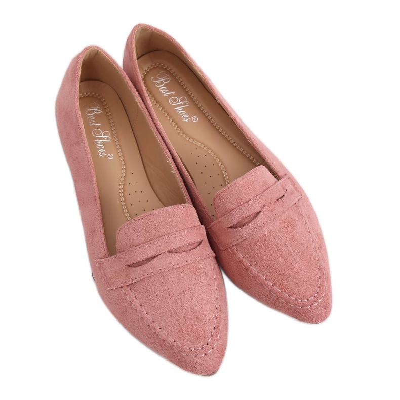 Rosa Mocassini da donna rosa CH-1M6 Rosa