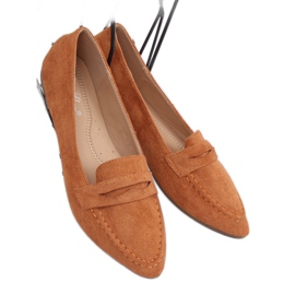 Mocassini da donna cammello CH-1M6 Camel marrone