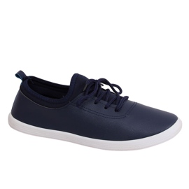 Sneakers donna blu navy W9782 Navy